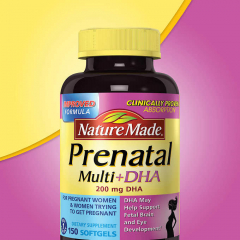 Nature Made Prenatal DHA - Viên bổ sung dưỡng chất cho bà bầu và thai nhi 200mg, 150 viên