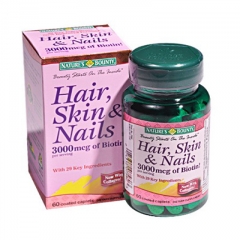 Nature’s Bounty Hair, Skin & Nails: Thuoc giúp chăm sóc da, tóc và móng 60 viên