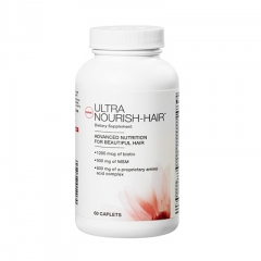 GNC Ultra Nourish Hair - Thuoc Bổ Sung Dinh Dưỡng Cho Tóc Giúp Chắc Khỏe, 60 viên