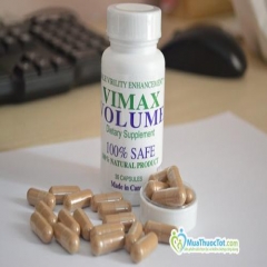 Vimax Volume - Thuốc tăng số lượng, chất lượng tinh trùng dành cho nam giới