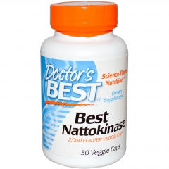 Doctors Best Best Nattokinase – Viên uống Bổ Tim Mạch Và Ngăn Ngừa Đột Qụy, 30 viên