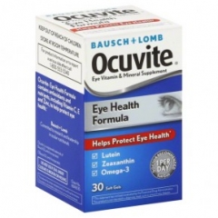 Viên uống cung cấp dưỡng chất bảo vệ mắt: Bausch + Lomb Ocuvite Help Protect Eye Health Formula, 30 viên