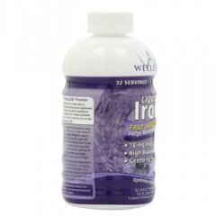 Wellesse Liquid Iron - Nước uống giúp bổ sung sắt, tăng cường lượng máu lên não, 480ml