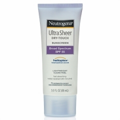 Neutrogena Ultra Sheer® Dry-Touch Sunscreen Broad Spectrum SPF 55 - Kem chống nắng không chứa thành phần PABA, 88ml