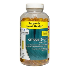 Simply Right Omega 3-6-9 Plus - Thuoc Giúp Hỗ Trợ Các Bệnh Về Tim Mạch, 300 viên