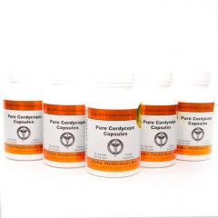 Bộ 5 Đông trùng hạ thảo Pure Cordyceps Capsules Aloha - Liệu trình chăm sóc sức khỏe tiết kiệm, hiệu quả và an toàn