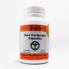 Đông trùng hạ thảo Pure Cordyceps Aloha Capsules 525mg, 90 viên chính hãng của Mỹ