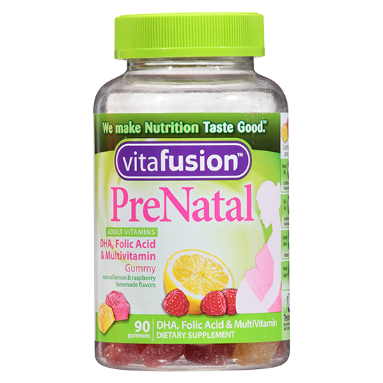 Kẹo dẻo Gummy Vitafusion PreNatal: món ăn vặt phổ biến của các bà bầu