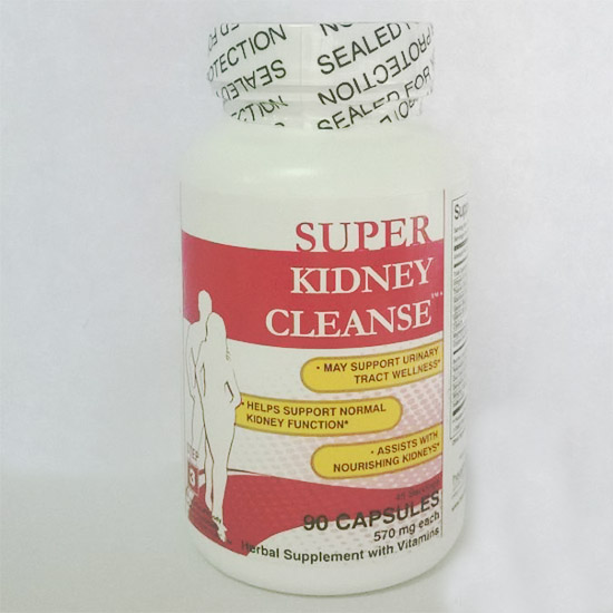  Super Kidney Cleanse được đặc biệt chế tạo nhằm hỗ trợ thận thải loại độc tố khỏi cơ thể