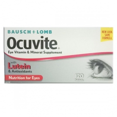 Bausch & Lomb Ocuvite Nutrition for Eyes, 120 viên - Viên uống bổ sung Vitamin và Lutein giúp đôi mắt luôn khỏe đẹp