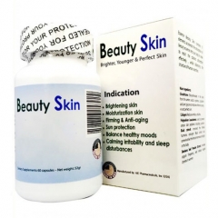 Viên uống Beauty Skin 60 viên: Giúp da trắng sáng, chống nắng và trẻ hóa làn da