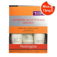 Neutrogena Complete Acne Therapy Solution - Bộ Sản Phẩm Trị Mụn Siêu Tốc