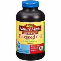 Nature Made Flaxseed Oil Omega 3 6 9 hộp 300 viên – Dàu hạt lanh tăng cường sức khỏe tim mạch, trí não và thị lực