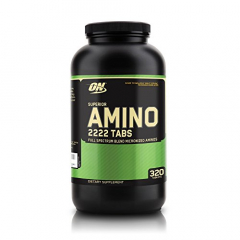 Superior Amino 2222 Tabs, 320 viên, Mỹ: Viên uống hỗ trợ và tăng cường cơ bắp an toàn