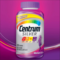 Centrum silver ultra women's 50+: Viên uống cung cấp vitamin và khoáng chất cho phụ nữ 250 viên