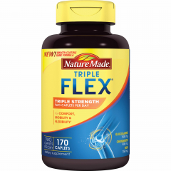 Nature Made TripleFlex - Viên bổ sung Glucosamin, Chondroitin, MSM tốt cho xương khớp, 170 viên