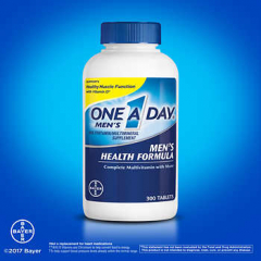 One A Day Men's Multivitamin Health Formula - Viên Bổ Sung Vitamin Và Khoáng Chất Thiết Yếu Cho Nam Giới, 300 viên