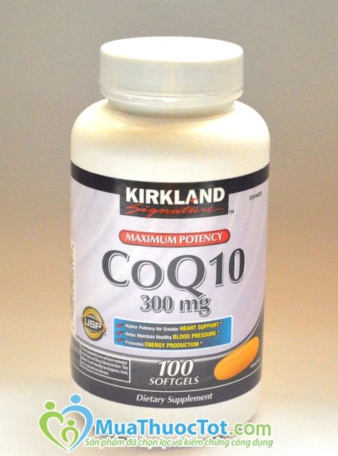 Thuốc hỗ trợ tim mạch Kirkland CoQ10 4