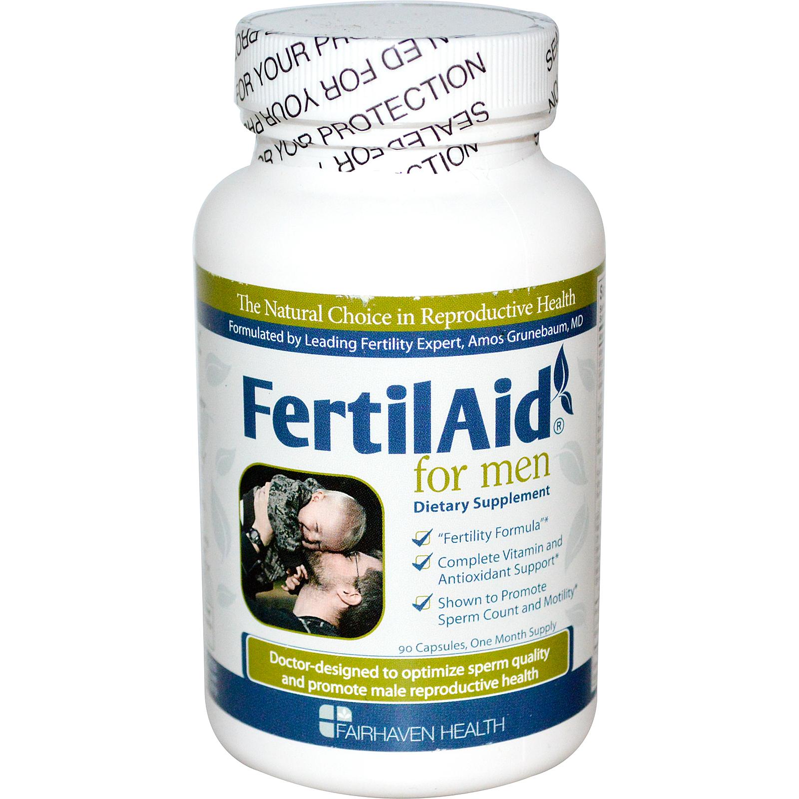 FertilAid for Men làm tăng số lượng và chất lượng tinh trùng