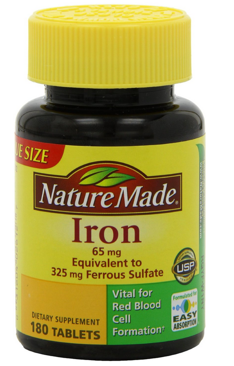 Viên uống bổ sung sắt Nature Made Iron sản phẩm của Nature Made